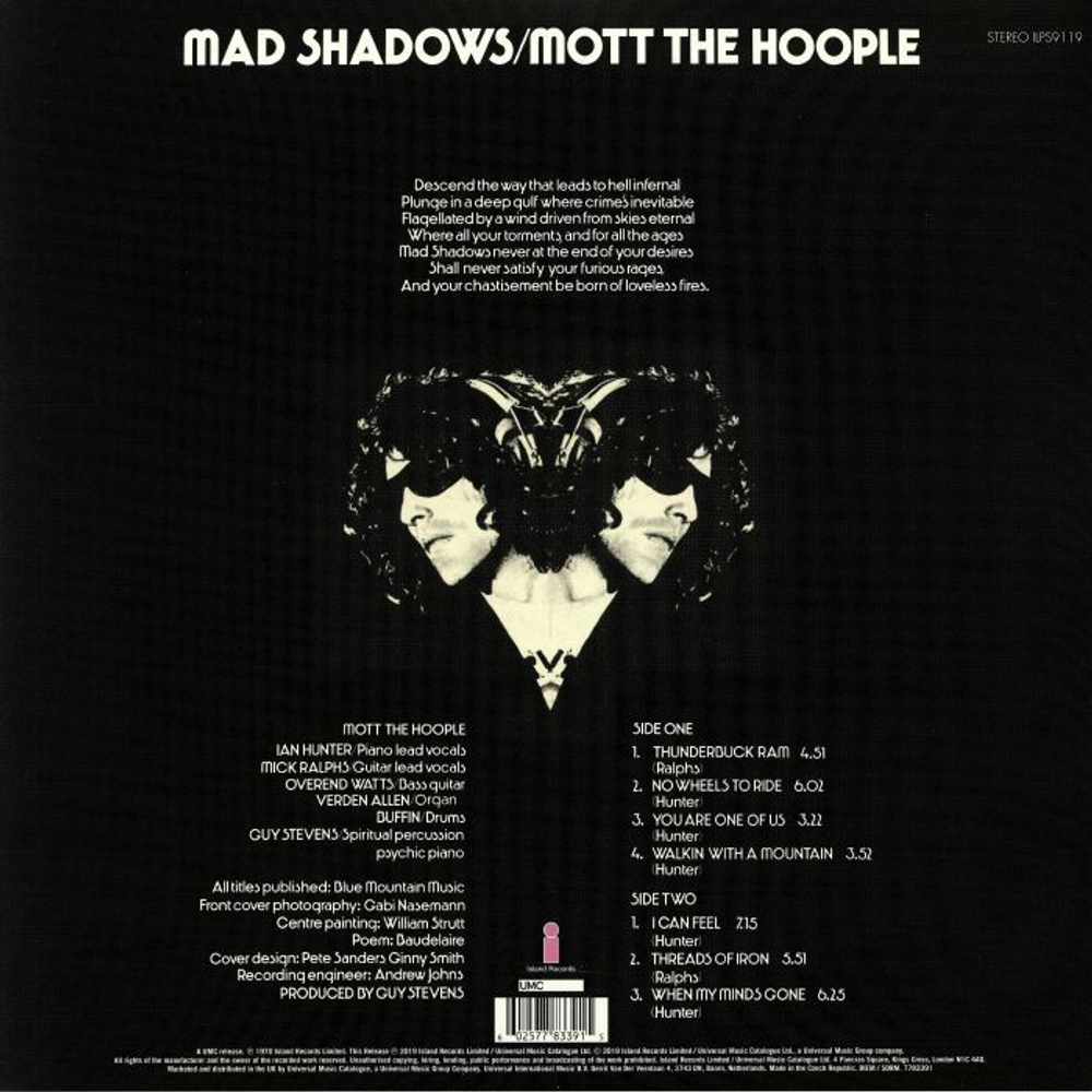 Mott The Hoople / Mad Shadows (LP)
