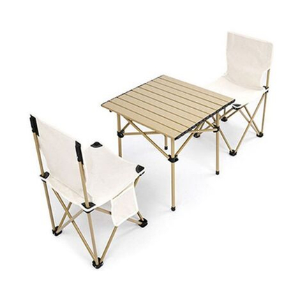 Набор кемпинговой мебели Камчатка (стол+2 стула), стол: 53х55см h50см, металл/ткань Oxford 600D, PN0