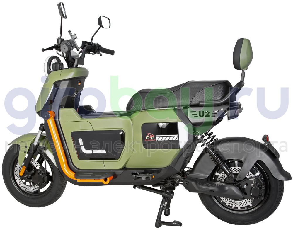 Электроскутер MAIKAOLIN U2 PRO 1500W (60V/40Ah) - Зелёный фото №9