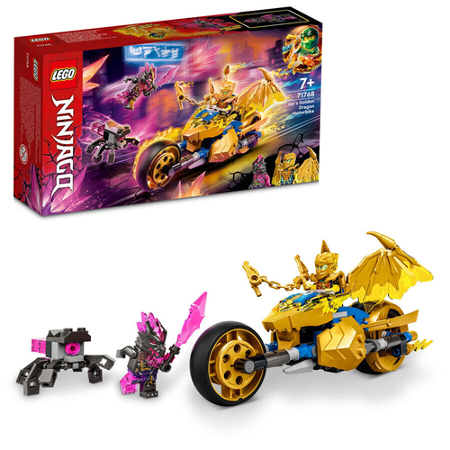 Конструктор LEGO Ninjago 71768 Мотоцикл Джея Золотой дракон