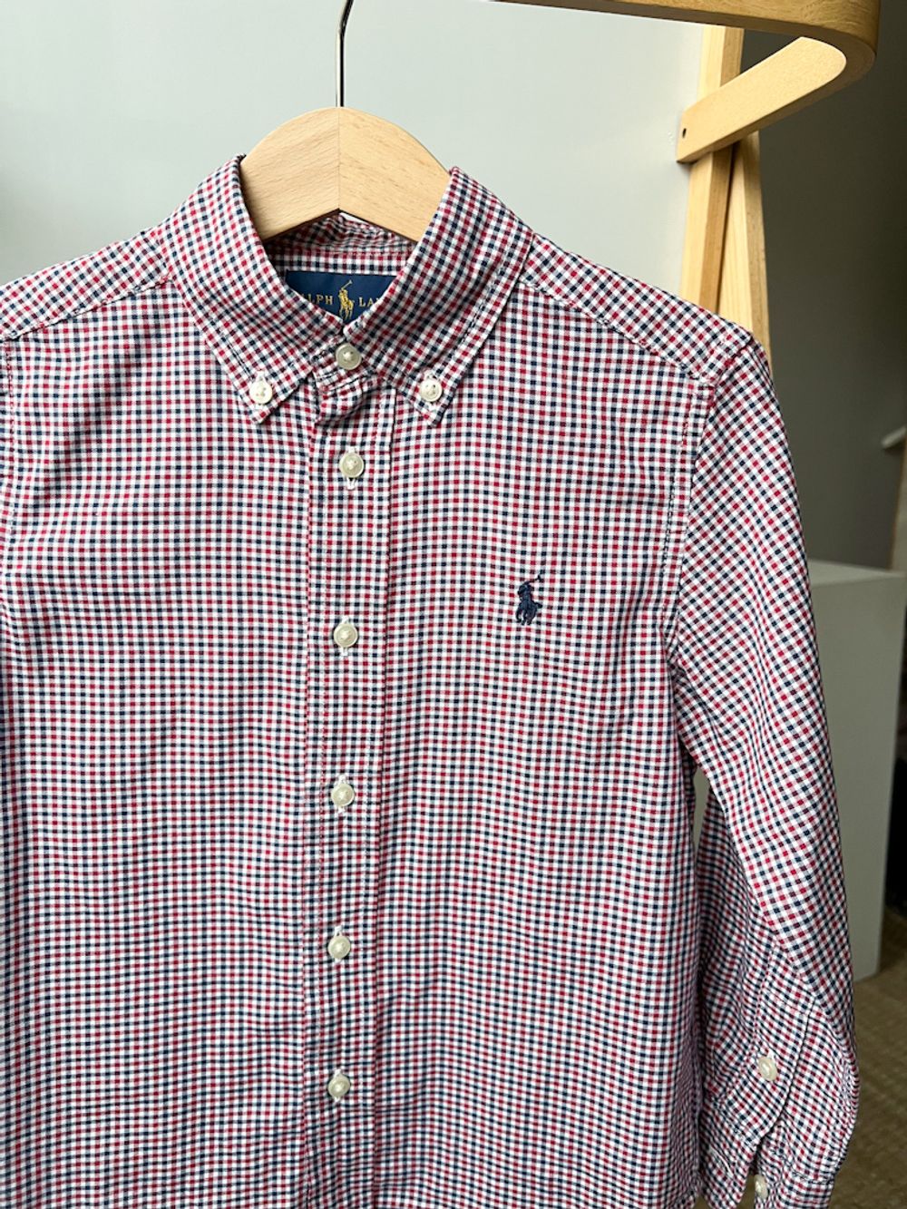 Хлопковая рубашка Ralph Lauren, 104