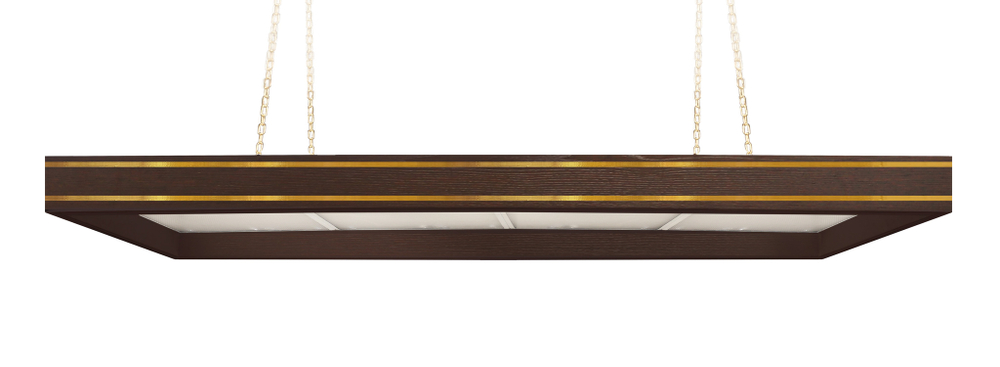 Лампа Neo 4 секции ЛДСП (серый (ЛДСП),фурнитура золото)