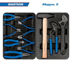 KING TONY (934-100MR) Набор инструментов в красной тележке, 204 предмета