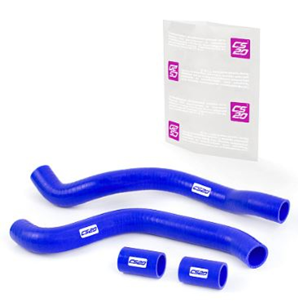 Патрубок радиатора 2110-1303010/25/92  8V силикон СИНИЙ (кт4шт) PROFI CS20 06523
