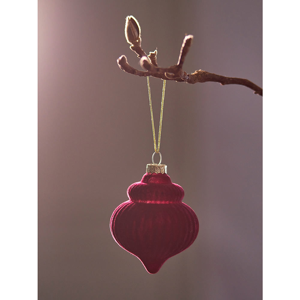 Набор ёлочных украшений velvet mood из коллекции new year essential, 6 шт.