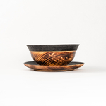 Набор деревянных тарелок из дерева сибирский кедр - 2 шт. TN76