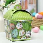 Пасхальная коробочка "Пасхальные яйца", 17 х 17 х 26 см