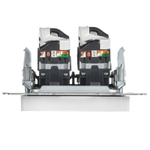 BRITE Розетка компьютерная двойная RJ45 кат.6 РК11-2-БрАБ арктический белый IEK