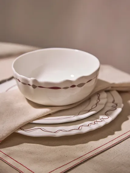 Набор из двух тарелок из коллекции canto, D27 см