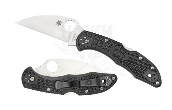 Складной нож Spyderco Delica 4 Lightweight C11FPWCBK c клинком из стали VG-10, рукоять FRN