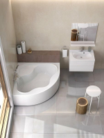Акриловая ванна Ravak Gentiana 150x150 CG01000000 без гидромассажа