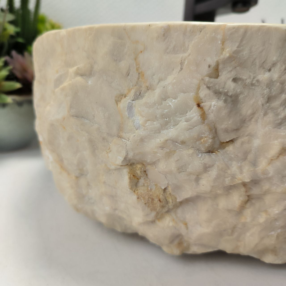 Раковина из мрамора Erozy Cream EM-62680 (49*37*15) 115