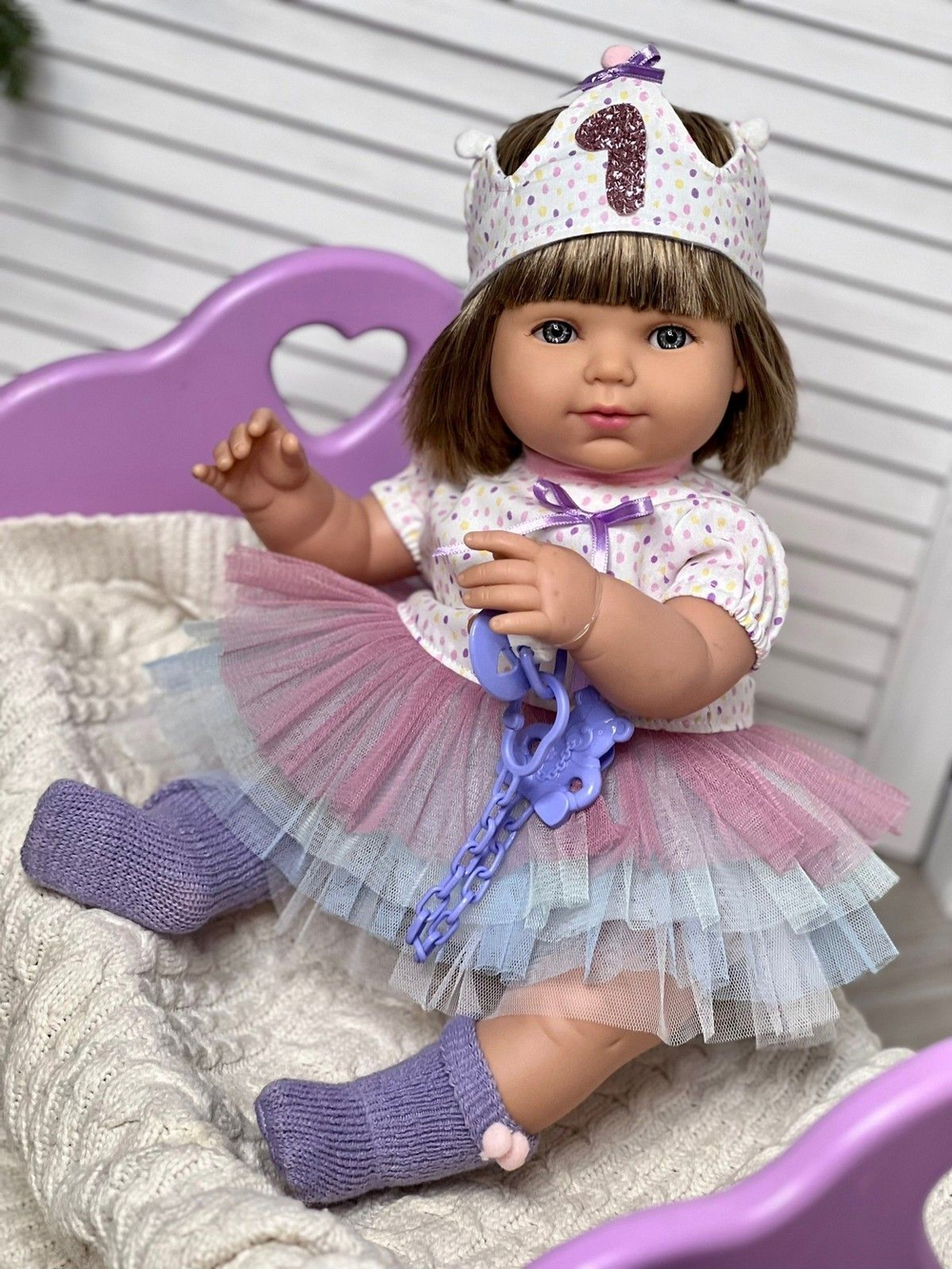 Кукла BERJUAN мягконабивная 50см Baby Sweet (1224)