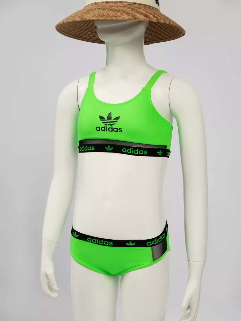 Купальник раздельный спортивный с топом Adidas