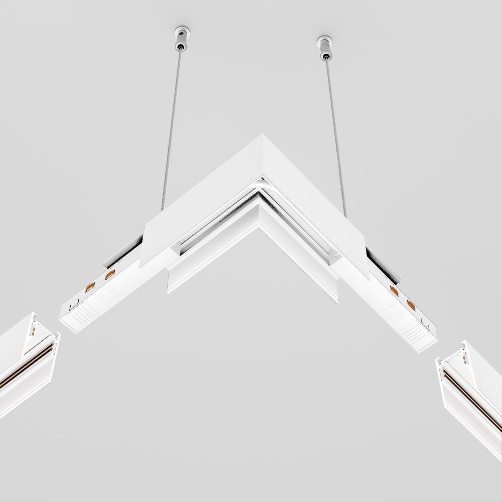 Коннектор питания угловой Maytoni Exility TRA034CPC-42W-15