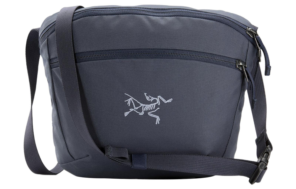 Arcteryx Mantis 2.5L Shoulder Bag, Crossbody Bag, Mountaineering Bag, Outdoor Bag Polyester Black Blue Unisex