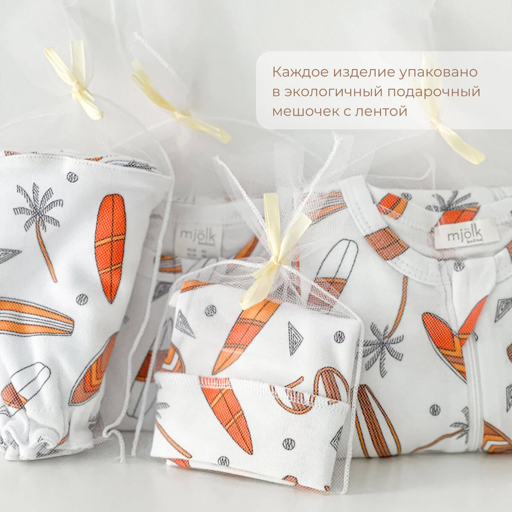 Двусторонний плед Mjölk Сёрфы