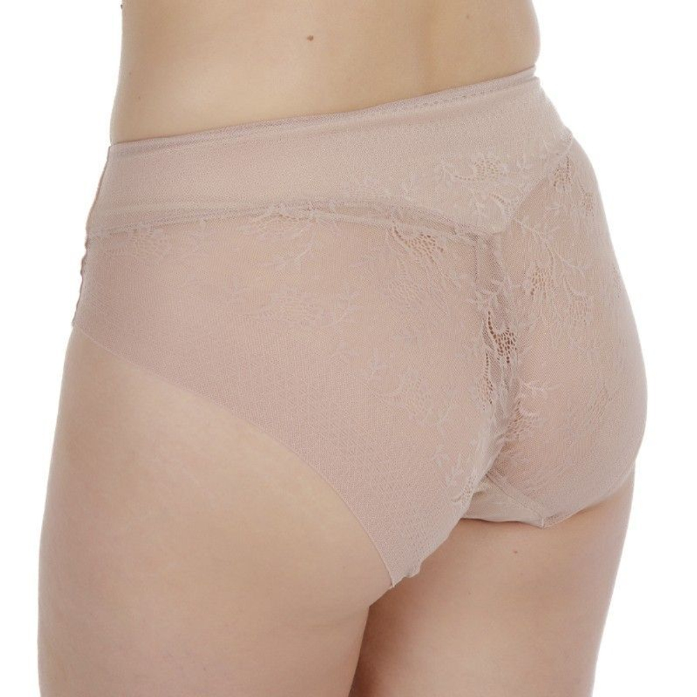 Трусы-утяжки из кружева Magic Band (Размер: XXL) (Цвет: пудровый)