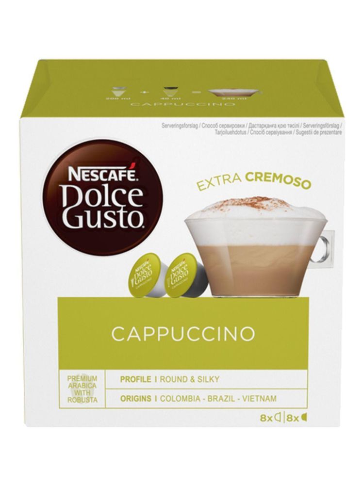 Кофе в капсулах Nescafe Dolce Gusto Cappuccino 16 шт
