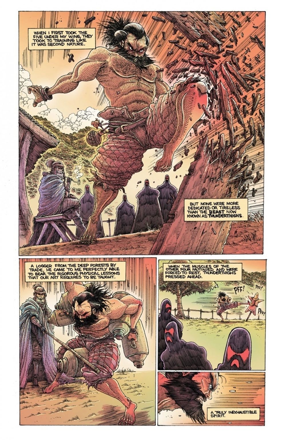 Комикс Сиротка и пятерка тварей. Выпуск 2