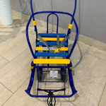 Санки детские «Тимка 3К универсал+» синий (арт. Т3КУ+/С)