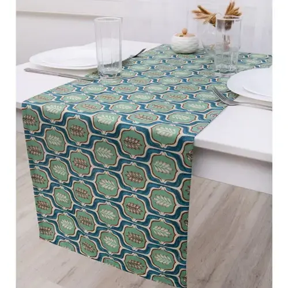 Дорожка декоративная 40х145"Радушная хозяйка (Традиция)» Листья