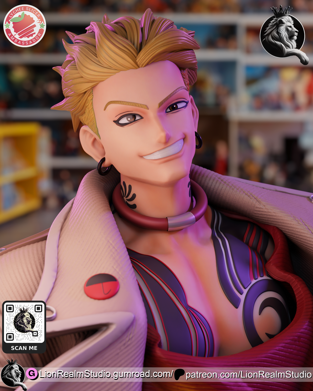 Enjin from Gachiakuta Фигурка