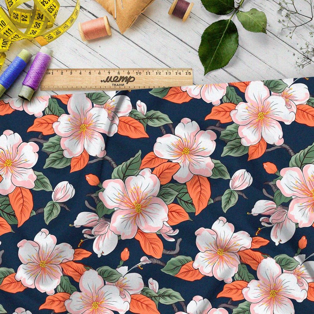 Ткань премиум мембрана эффектный штрих