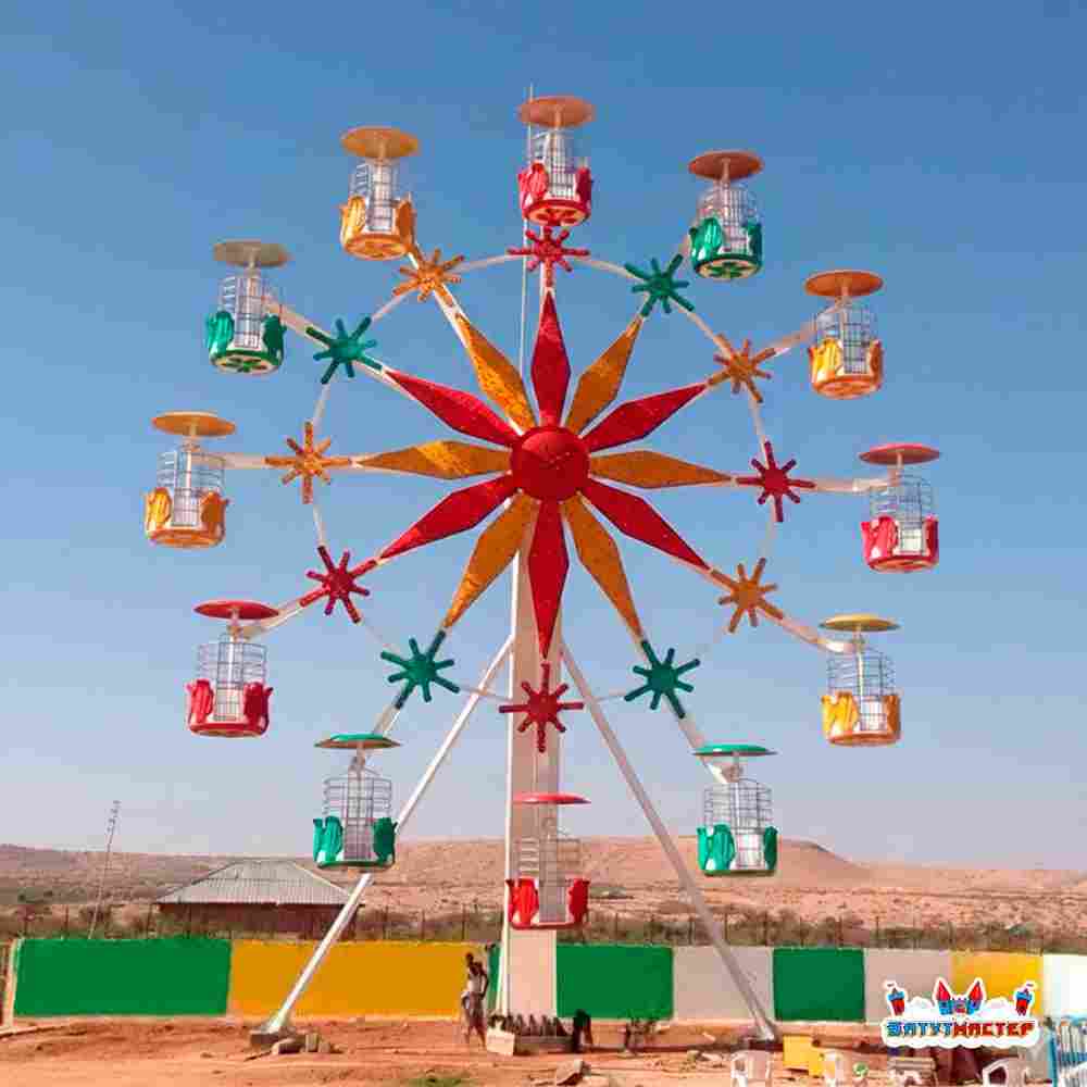 Большое колесо обозрения «Звезда» — 20 м, 12 кабин, до 24 человек