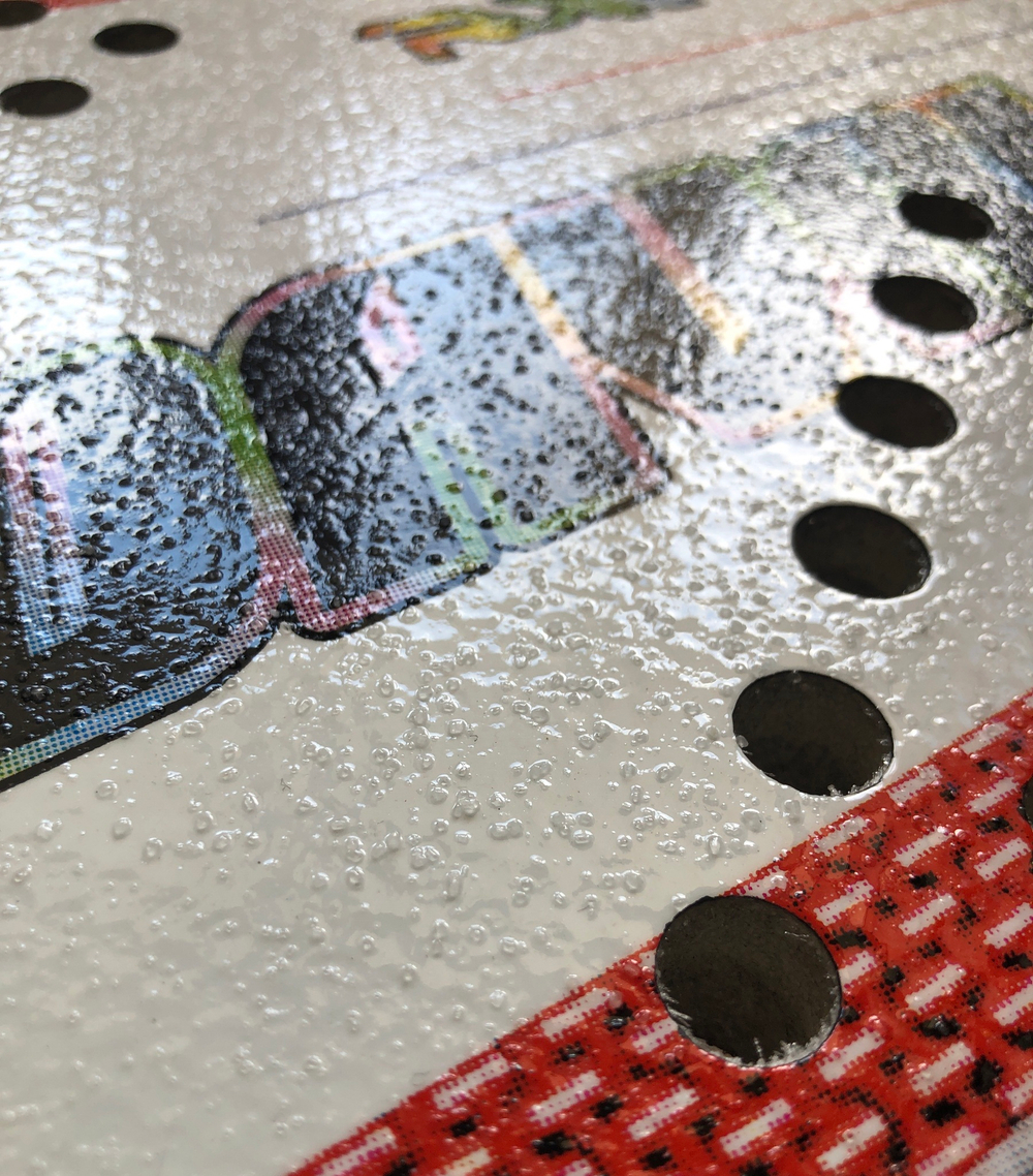 Легендарная ракетка Davai 2.2 Rakkettone с нанесением Rotor