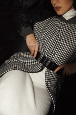 Бомбер "На стиле" в гусиной лапке