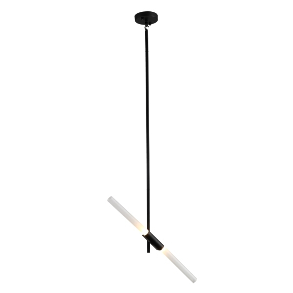 Ceiling design lamp  AGNES by Roll & Hill (2 lampshade ,  Black)