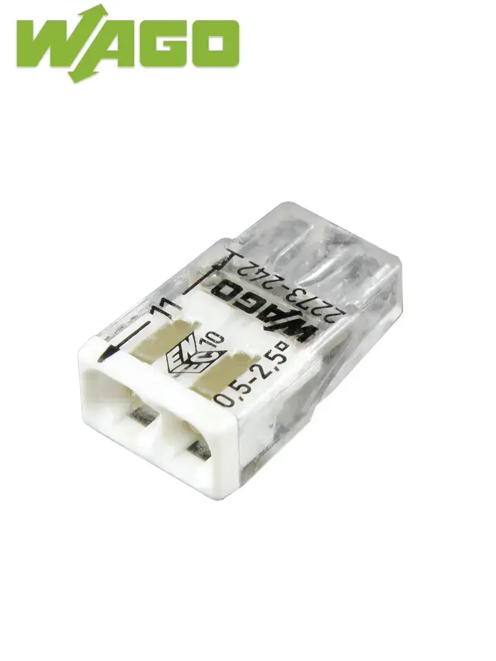 Клемма "WAGO" 2273-242 / 6 шт. с пастой "Alu-Plus"