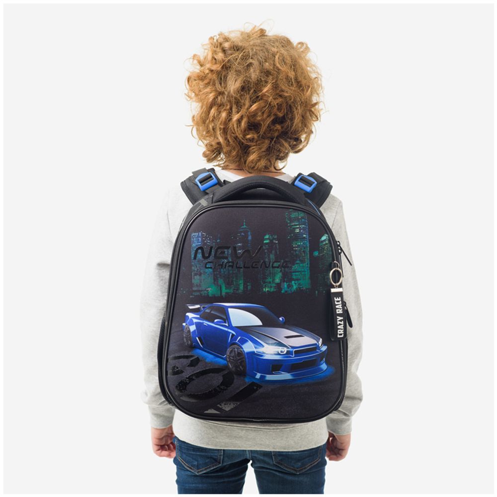 Ранец Berlingo Expert Challenge 37х28х16см, 2 отд., с анатомической спинкой