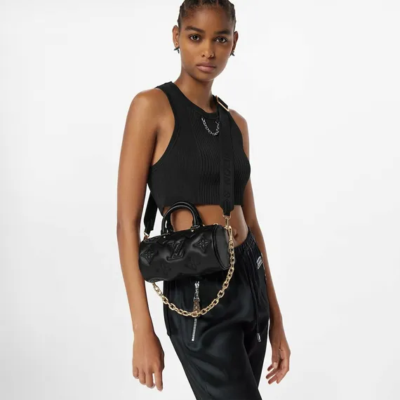 Сумка Louis Vuitton Papillon BB черный