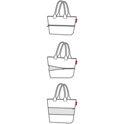 Сумка shopper e1 baroque taupe
