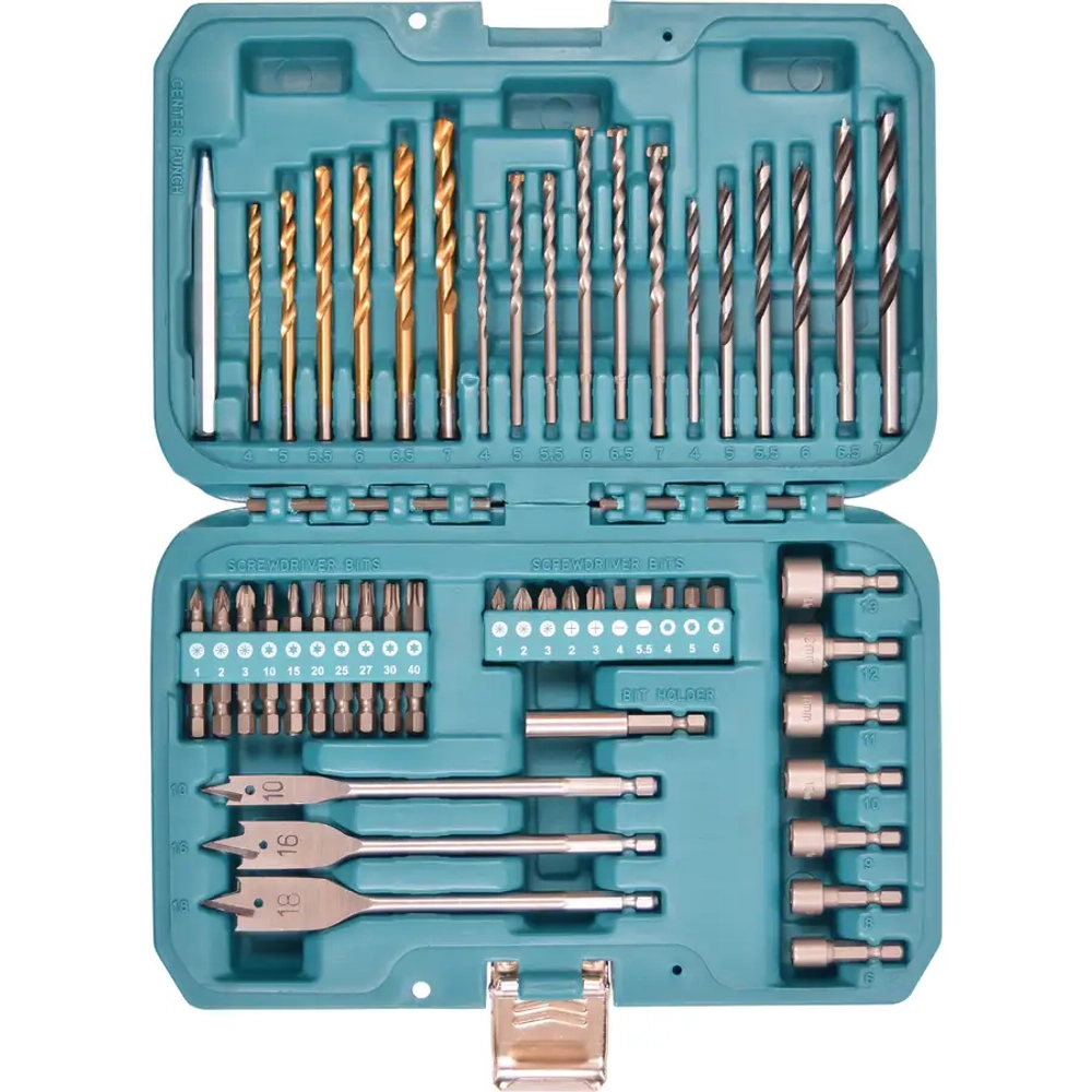 Набор насадок, 50 предметов Makita P-90227