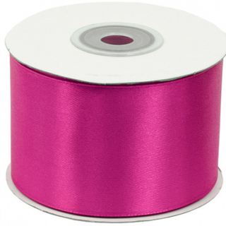 Лента Атласная 5см*22,85м Малиновая 1 рул