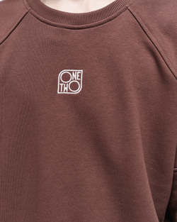 Raglan Sweatshirt LOGO French Roast