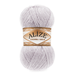 Пряжа Angora Gold, 100г, 550м, 20%шерсть,80%акрил (цена за 1 шт)