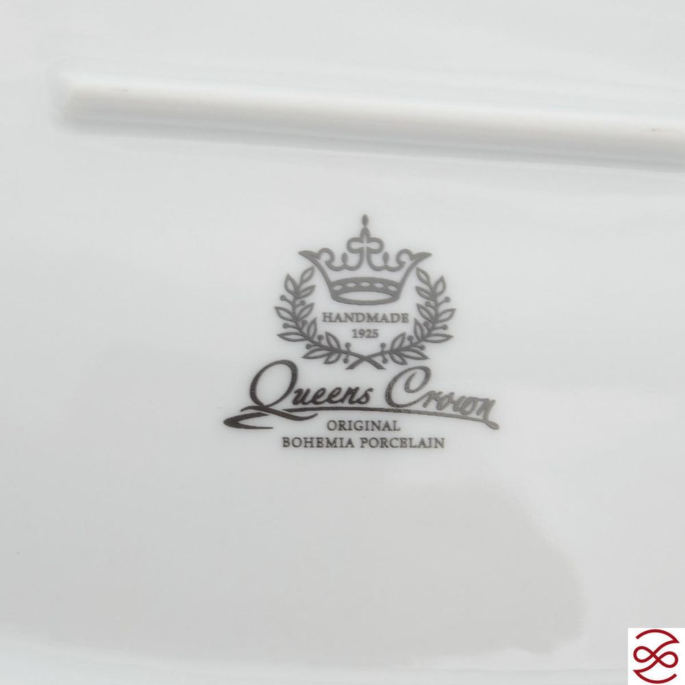 Блюдо овальное Queen's Crown Aristokrat Роза 28 см