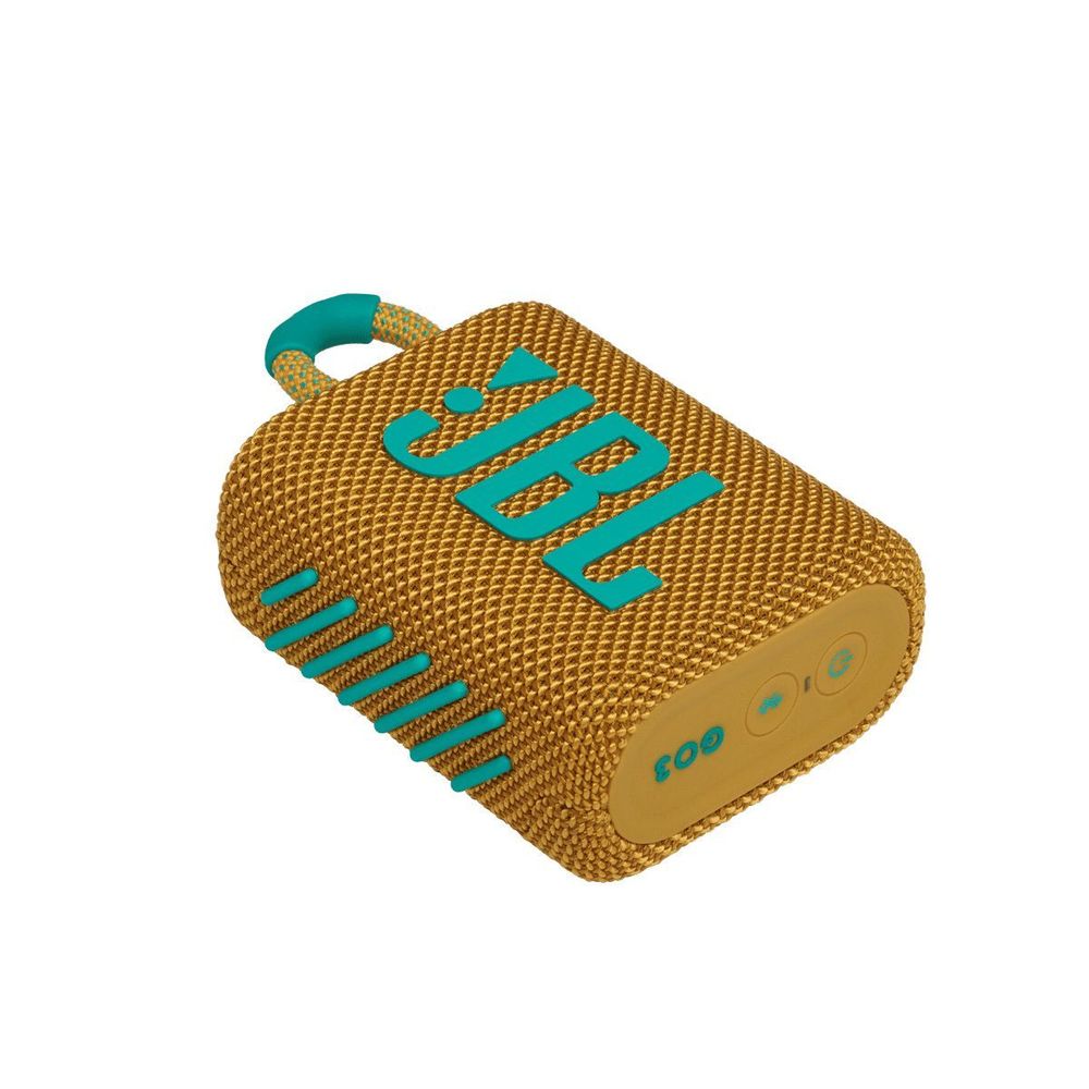 Портативная колонка JBL Go 3 Yellow - 7