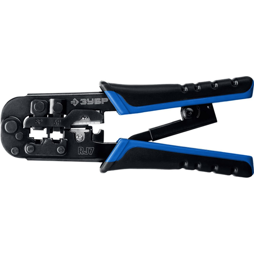 Кримпер универсальный ЗУБР RJ-7, RJ45, RJ11,RJ12