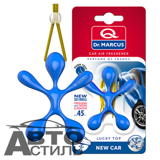 Ароматизатор-игрушка Dr Marcus Lucky Top - New Car\Новая Машина