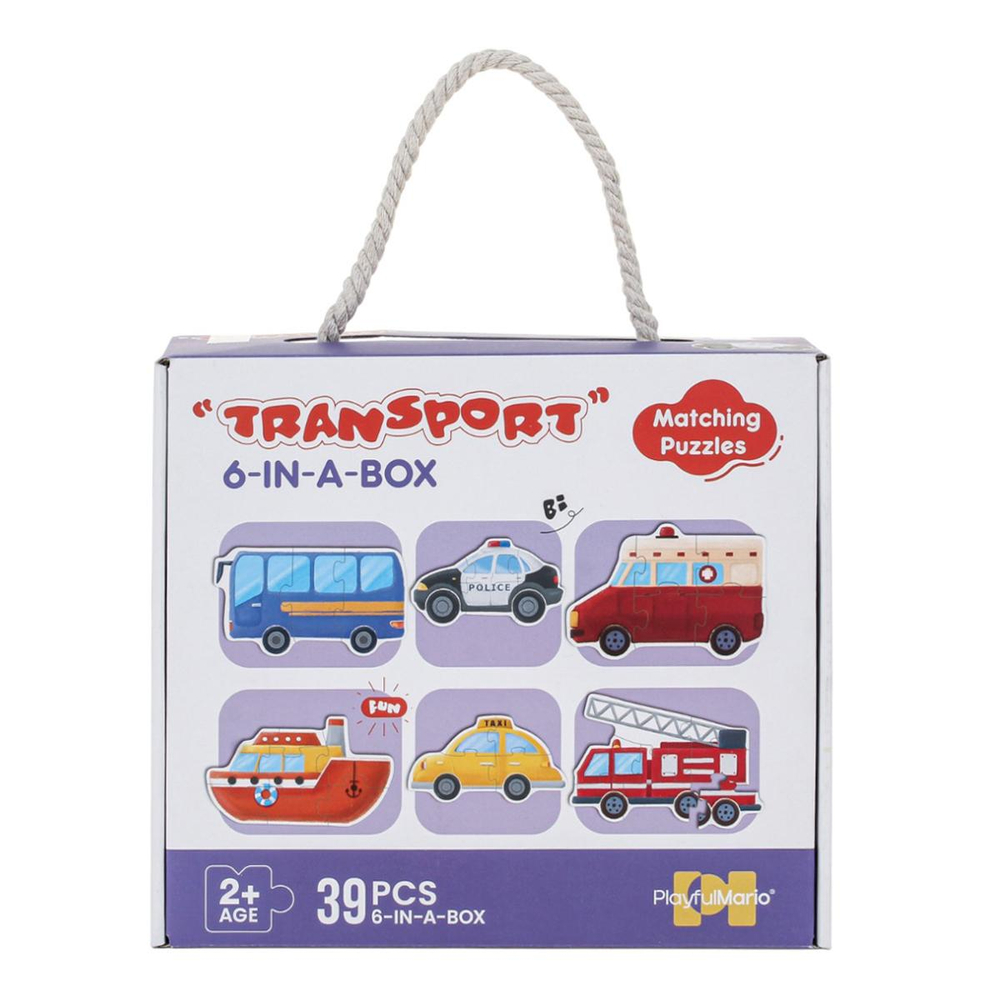 Пазл Машины 39эл., коробка 88770