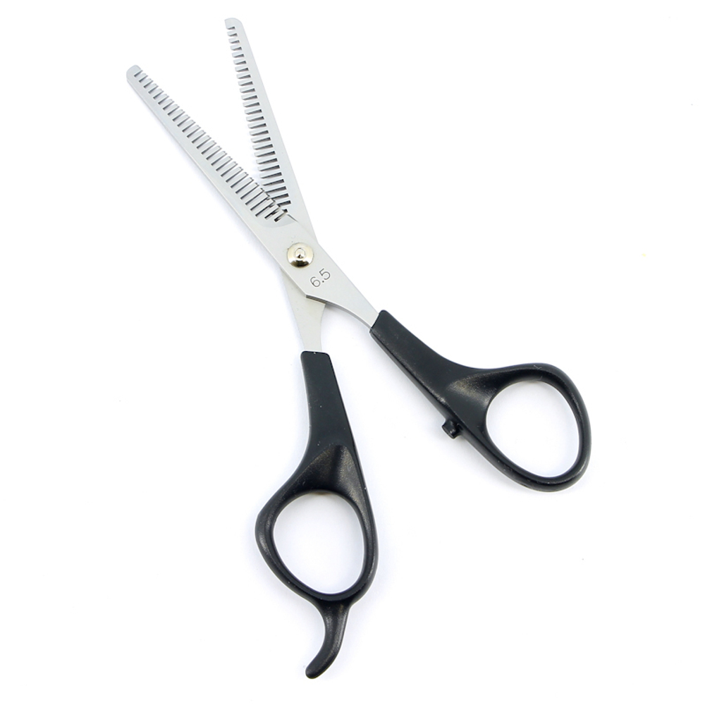 Ножницы DEWAL парикмахерские филировочные 6,5" 2-х сторонние