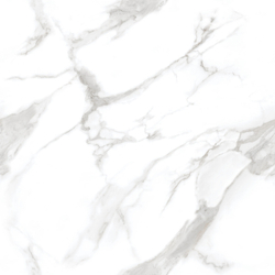 Statuario Perfect Silver Керамогранит белый 60х60 Полированный