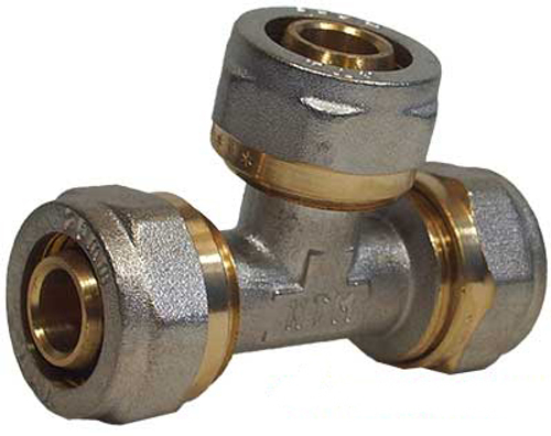 Тройник переходной 26x20x20 МП (Tiemme)