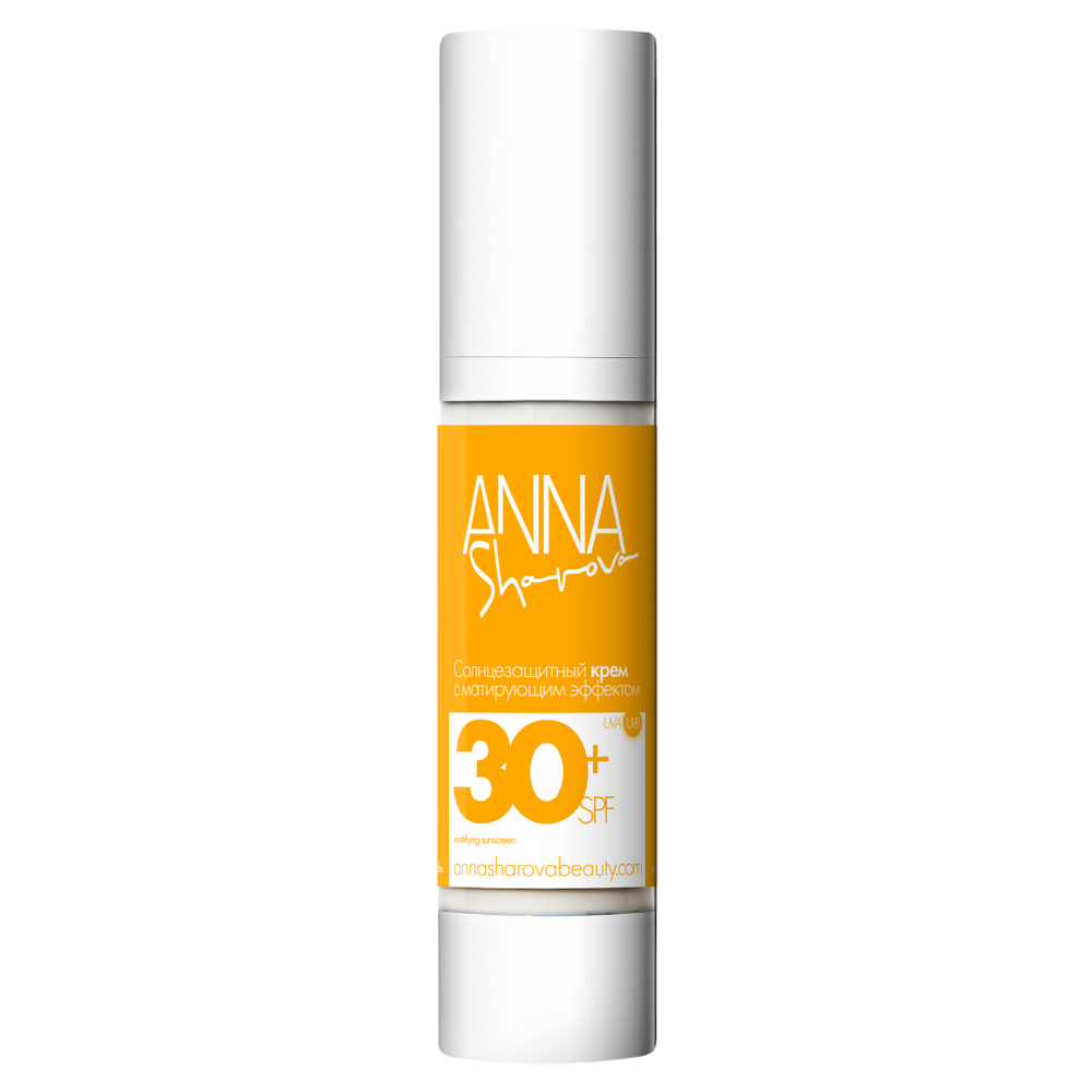 Солнцезащитный крем с матирующим эффектом 30 SPF, 50 мл