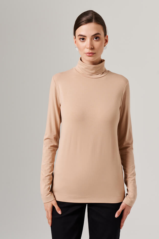 23162 Водолазка женская (бежевый)